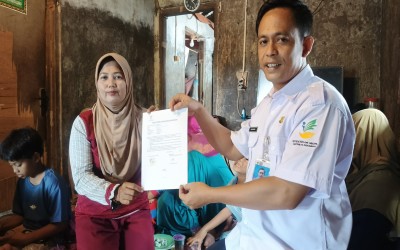 10 KPM Graduasi Mandiri Program Keluarga Harapan (PKH) Desa Labuhan Ratu Tahun 2025